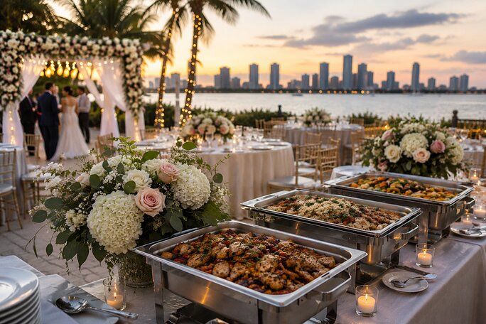 wedding catering Miami